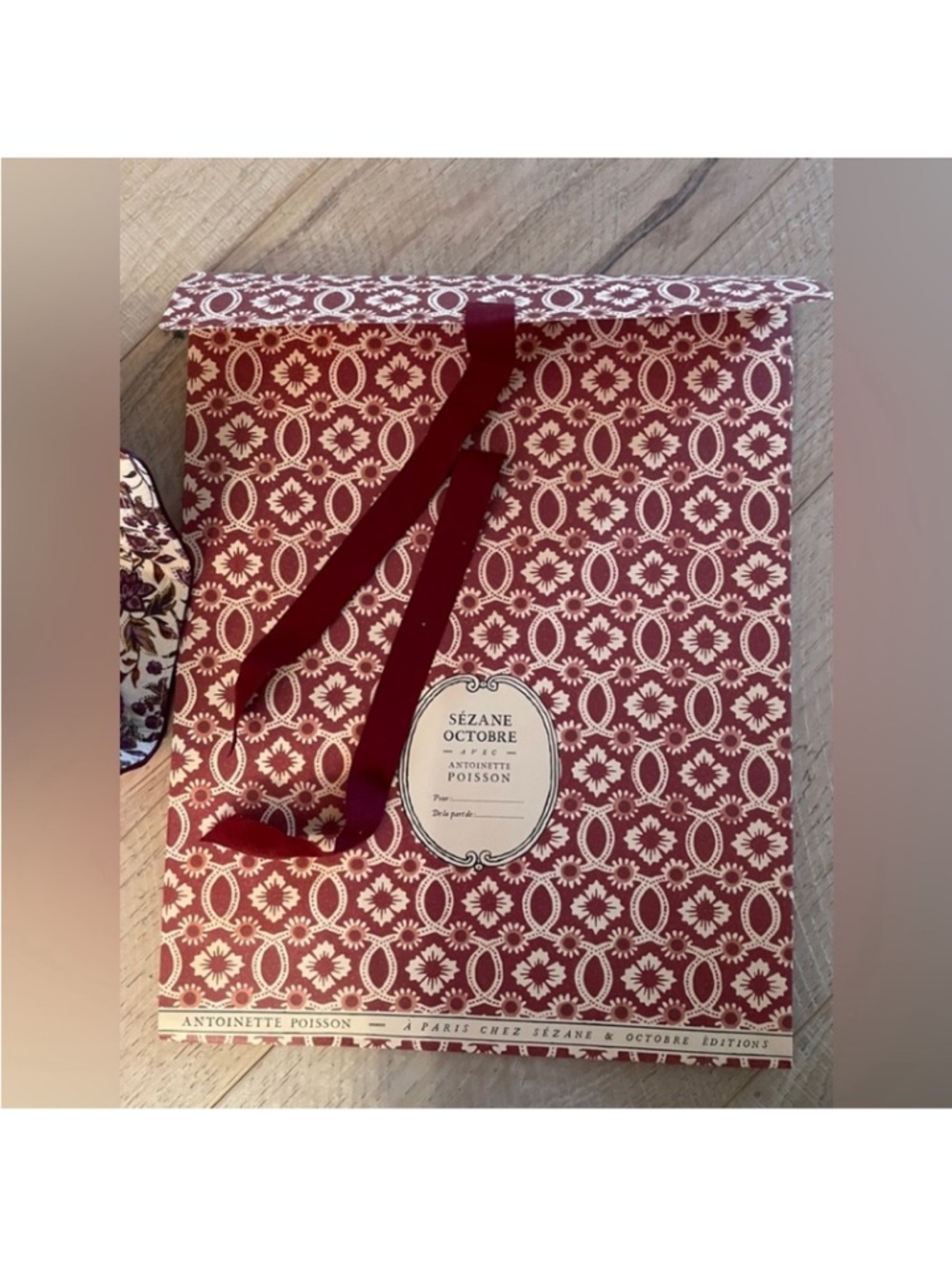 Sezane Mini Compact wallet. Natural - Picture 11 of 13